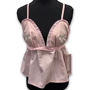New With Tags (w/ flaw) Coquette Babydoll Tank | Large | Fadedrose